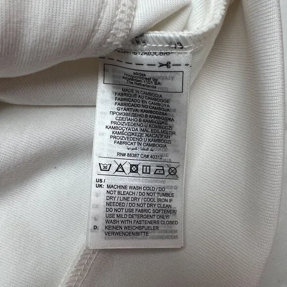 Adidas The First Track Top 'Cloud White' IW3233 Jacket size S